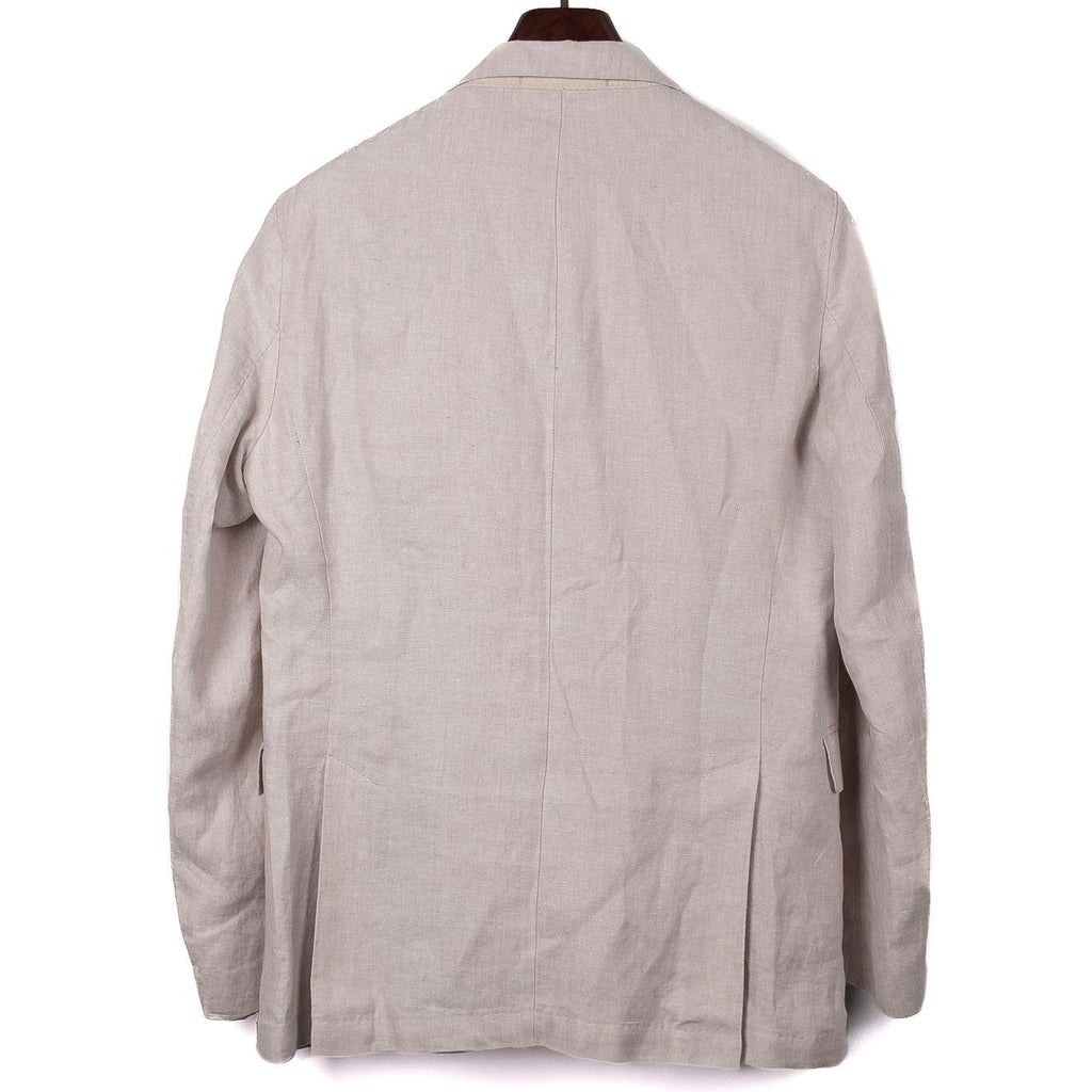 Off White Linen Suit