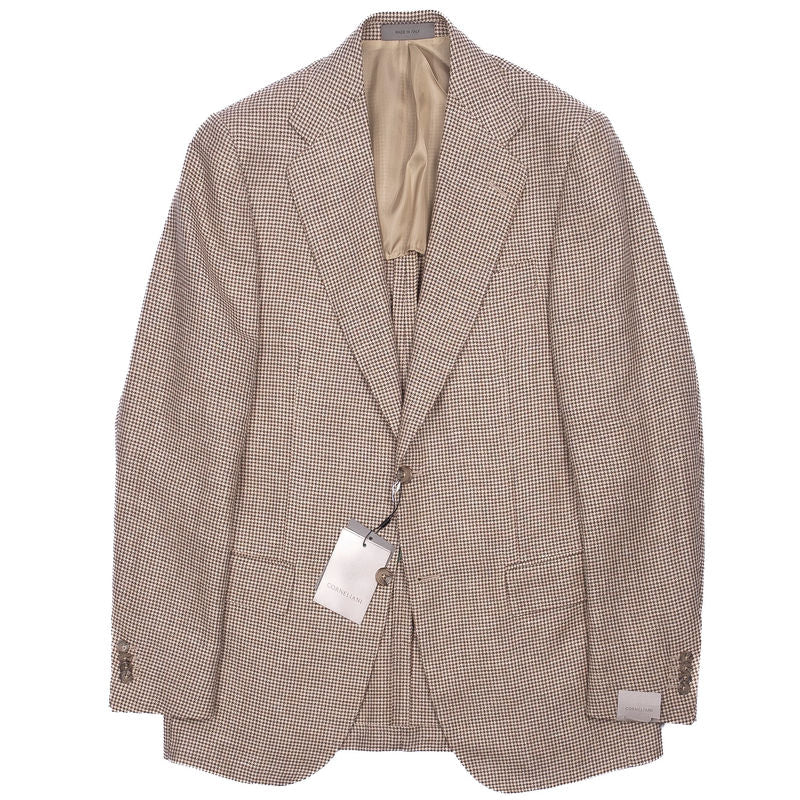 Brown Houndstooth Sport Coat