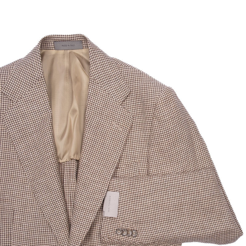 Brown Houndstooth Sport Coat