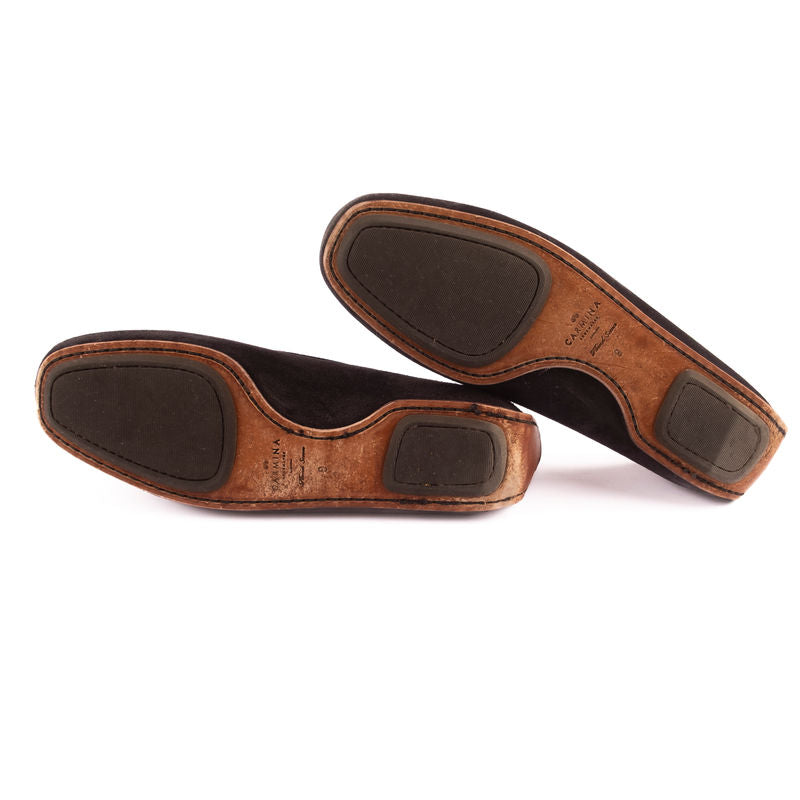 Carmina Navy Car Shoes