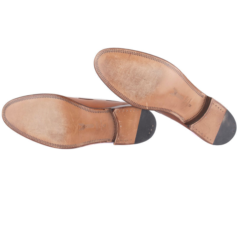 Box Calf Cognac Tassel Loafers