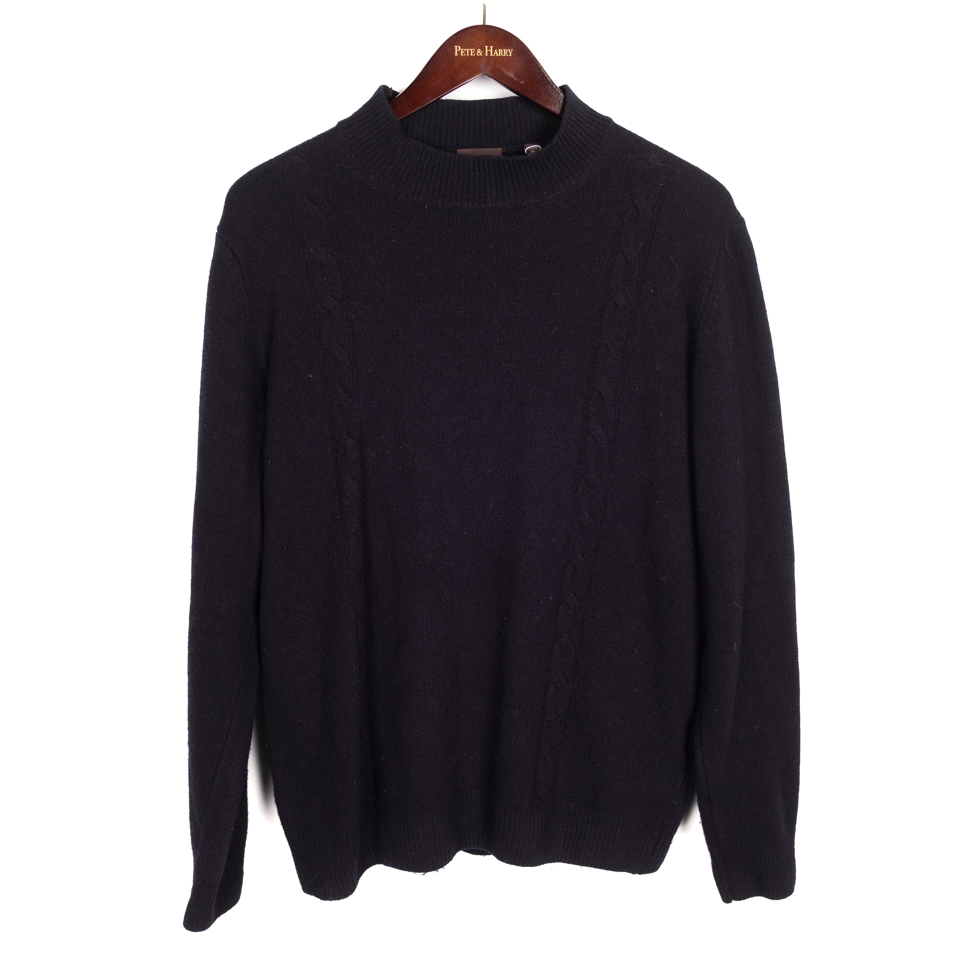 Navy Mockneck