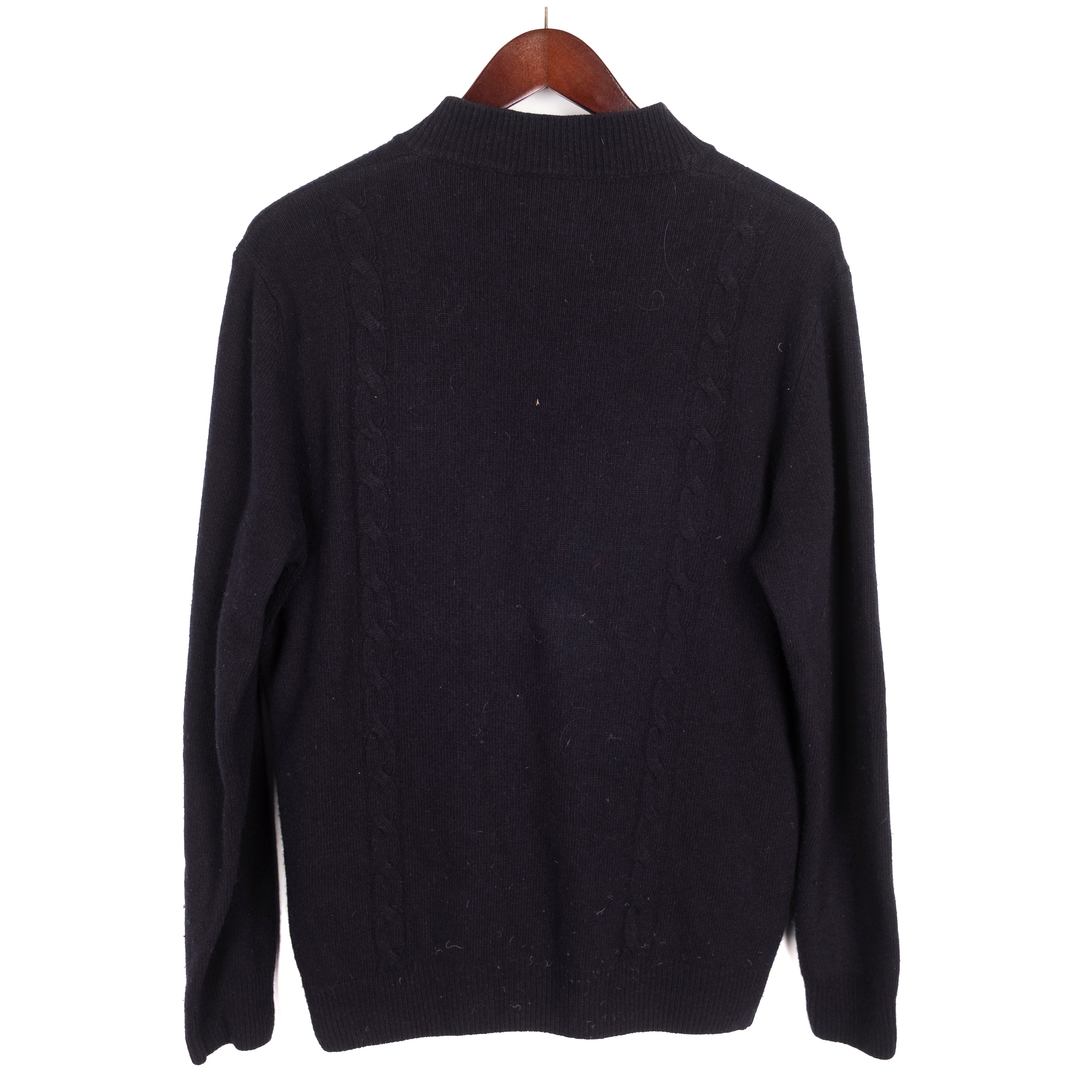 Navy Mockneck
