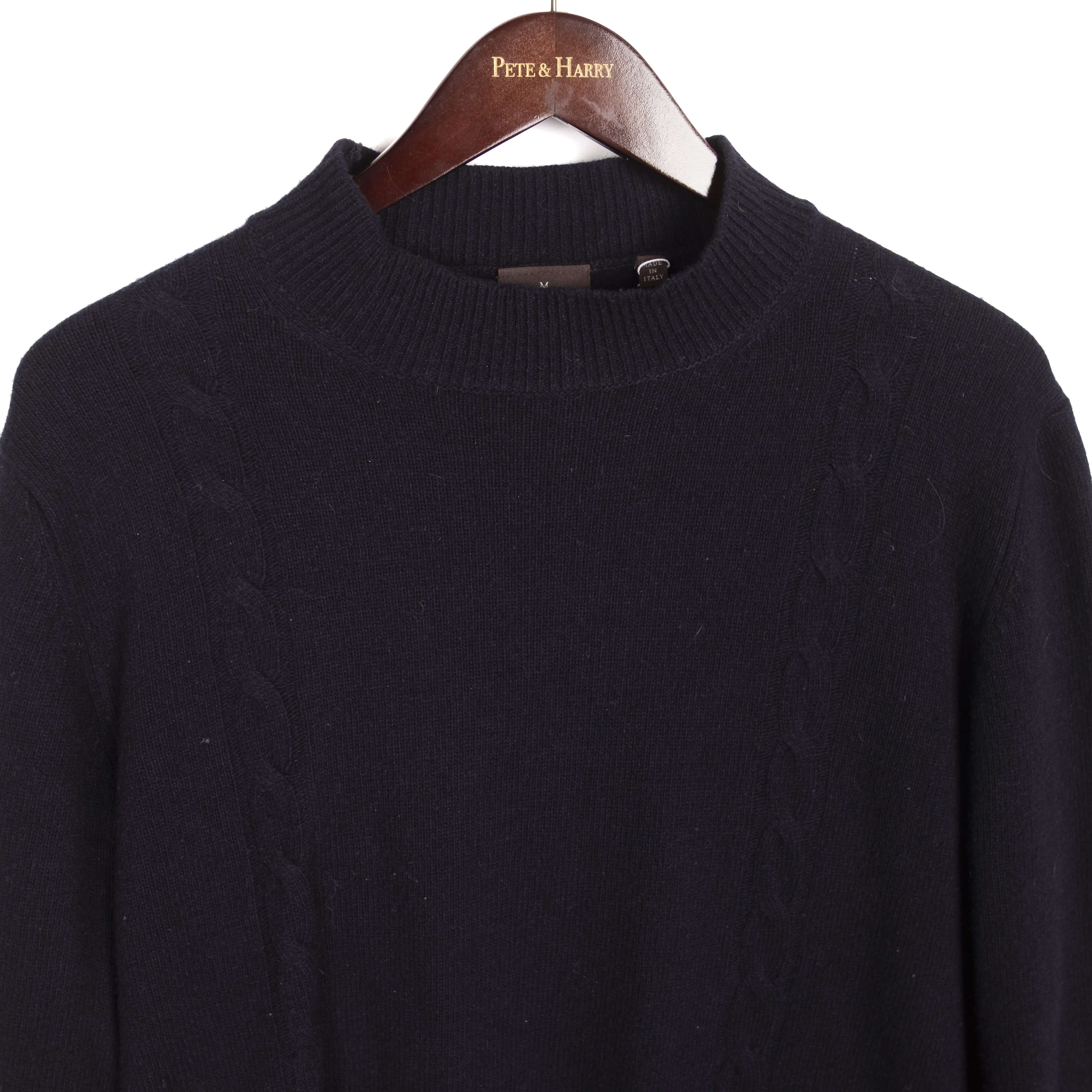 Navy Mockneck