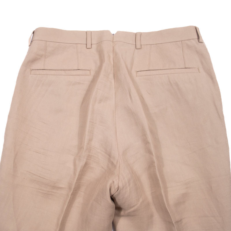 Beige Linen/Cotton Trousers