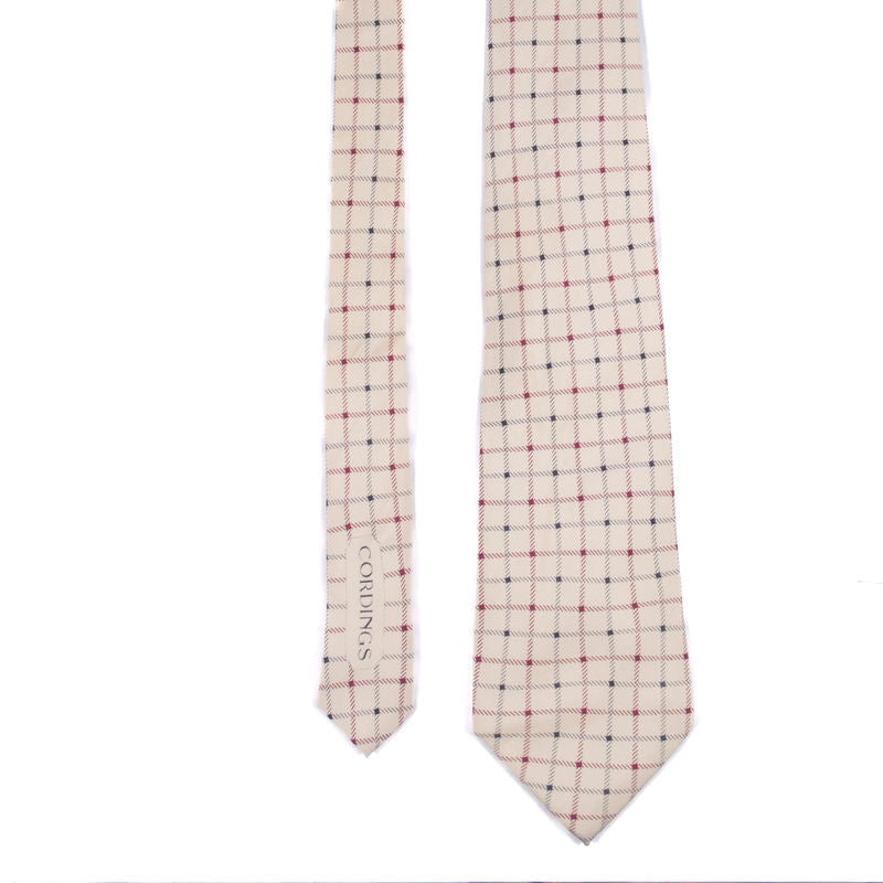 Cordings Blue & Red Tatterstall Tie