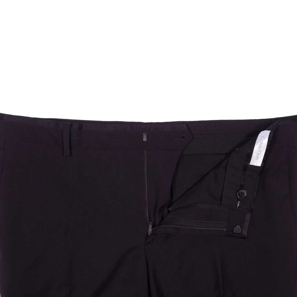 Calvin Klein Black Wool Trousers