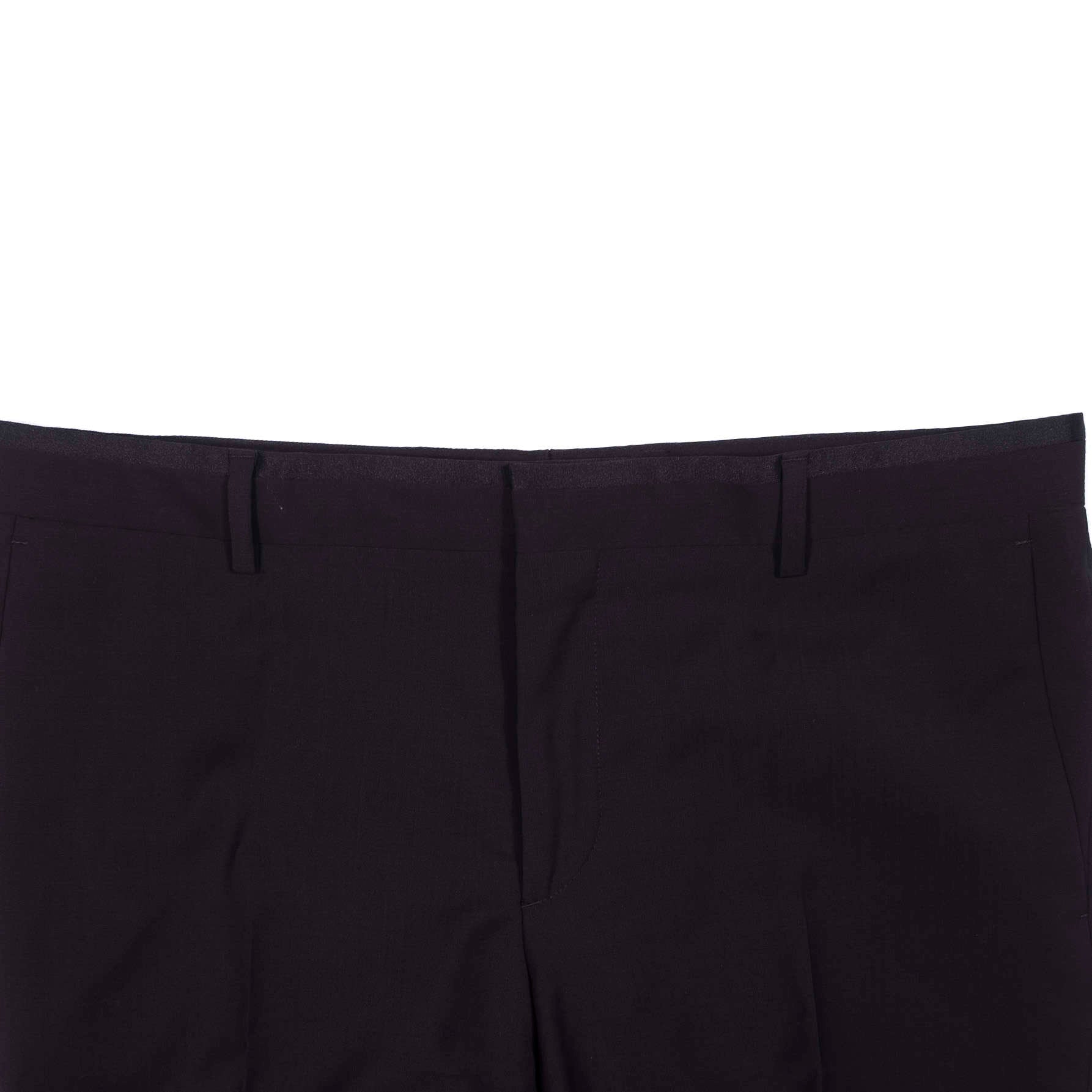 Calvin Klein Black Wool Trousers