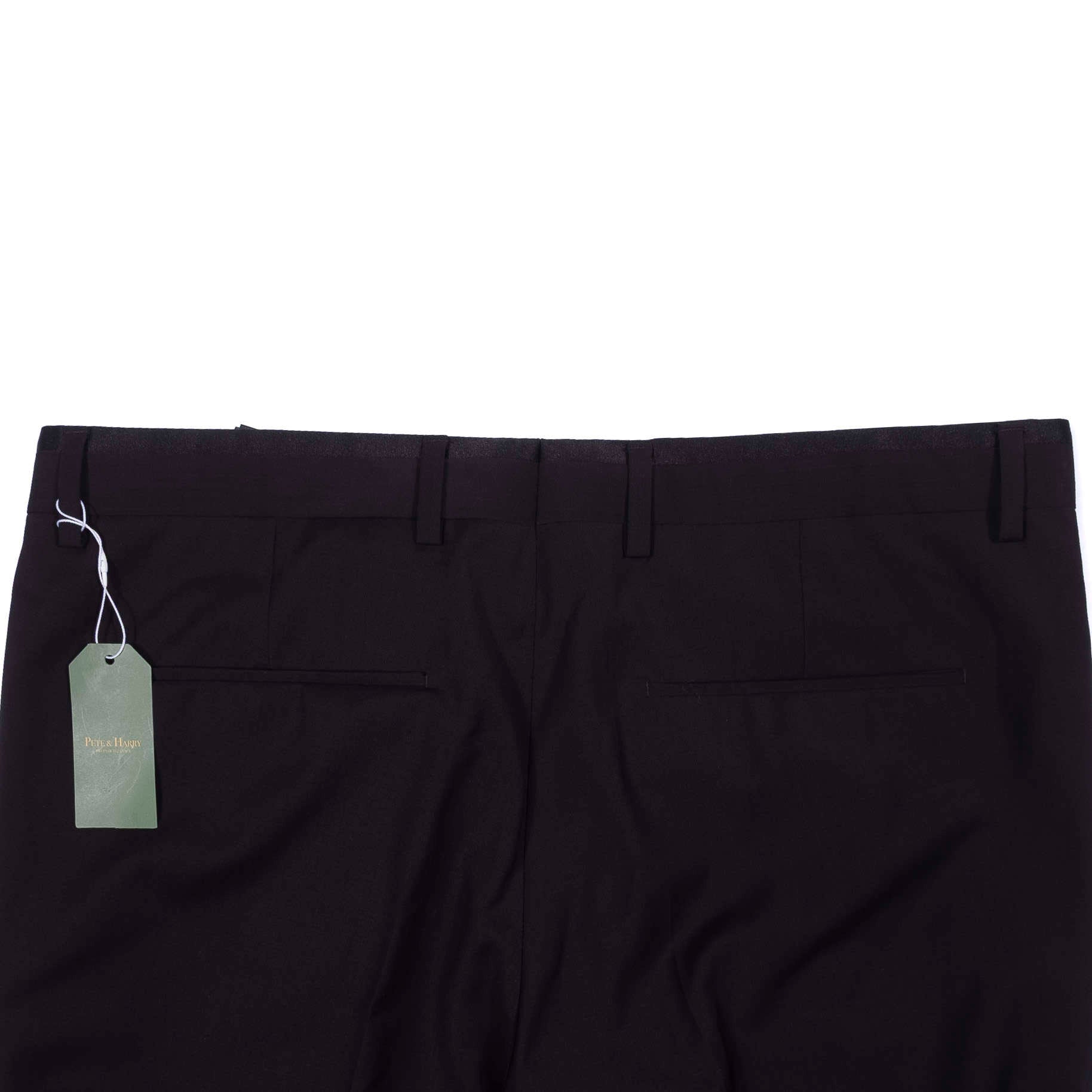 Calvin Klein Black Wool Trousers