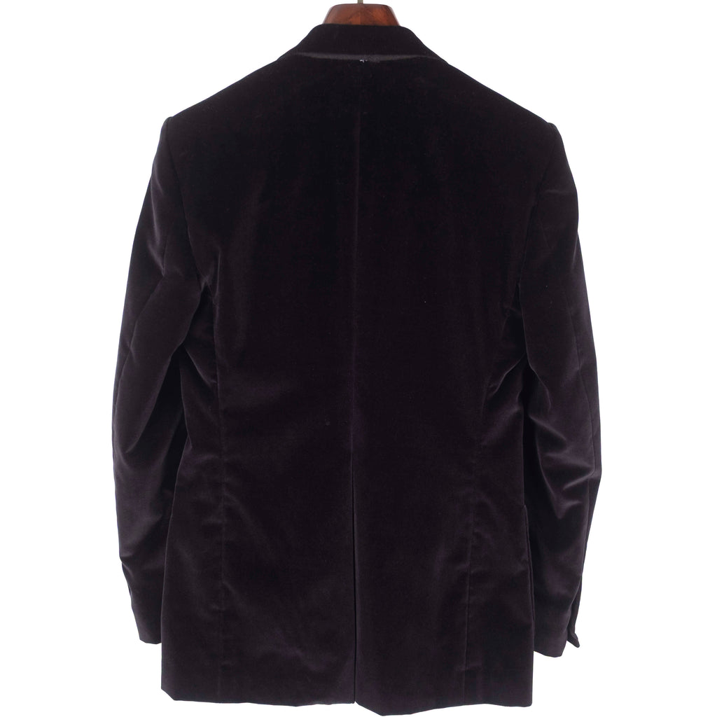 Neapolitan Hand Tailored Black Velvet Sport Coat