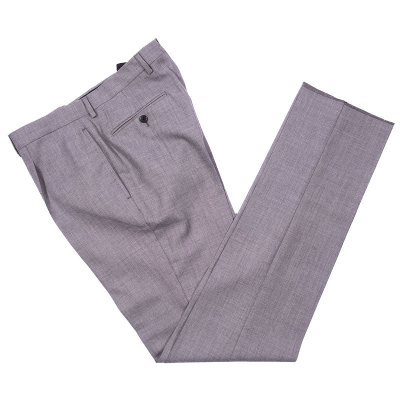 Est Retail Price 20 000 SEK - Eduardo De Simone Dugdale Grey High Twist Wool Suit 48