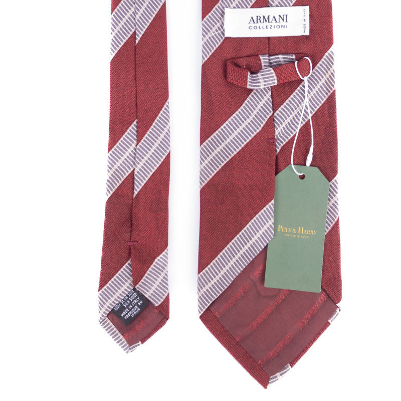 Red Striped Tie