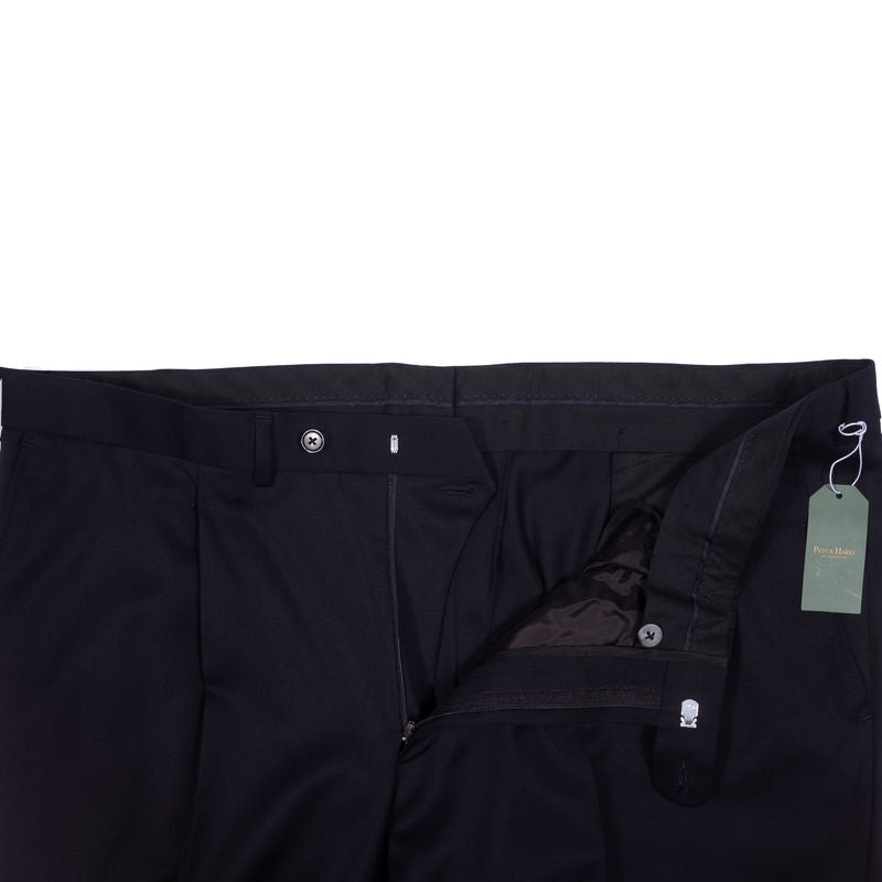 Eduard Dressler Charcoal Wool Trousers "Shake U"