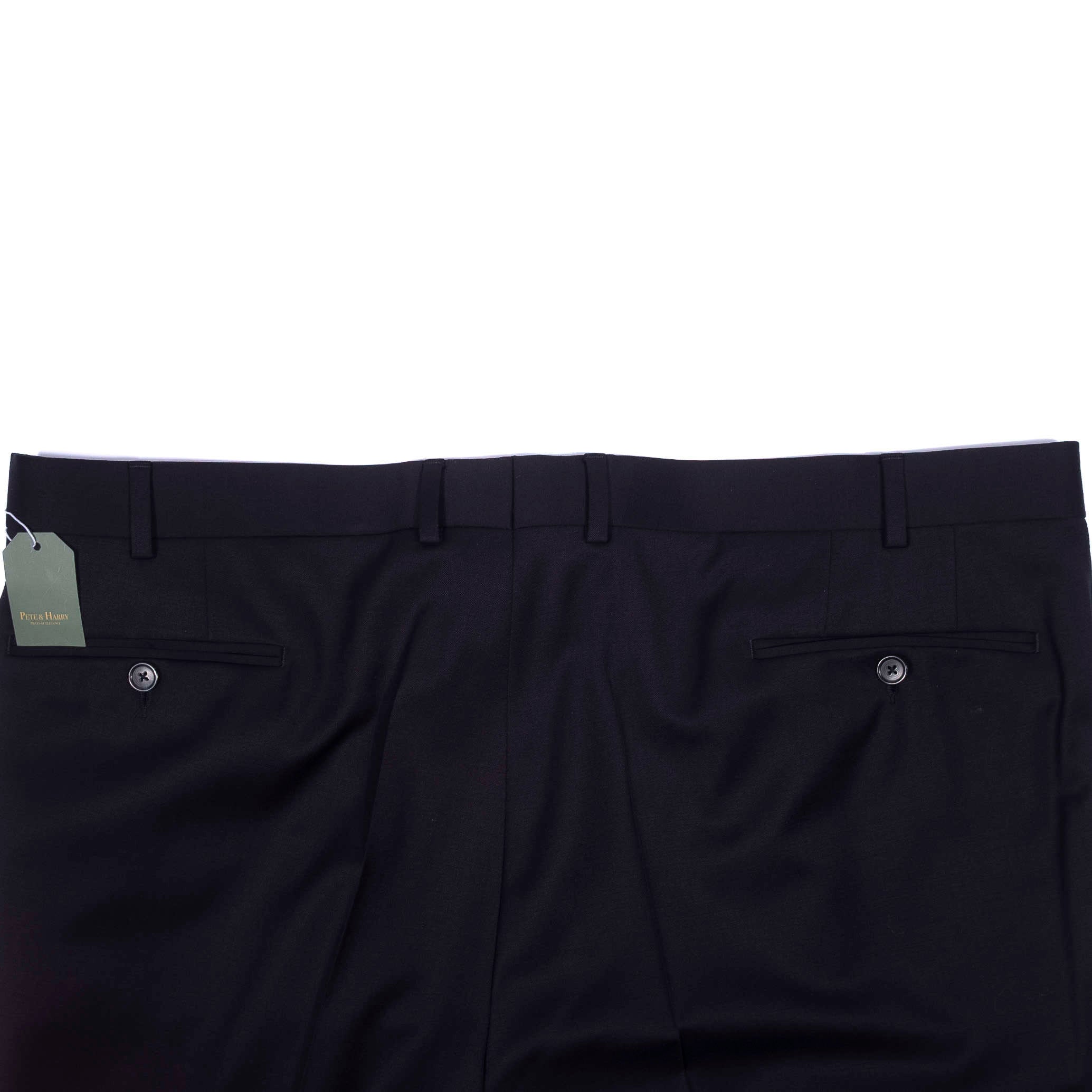 Eduard Dressler Charcoal Wool Trousers "Shake U"
