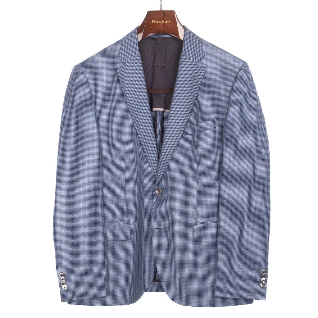 Blue Houndstooth Sport Coat