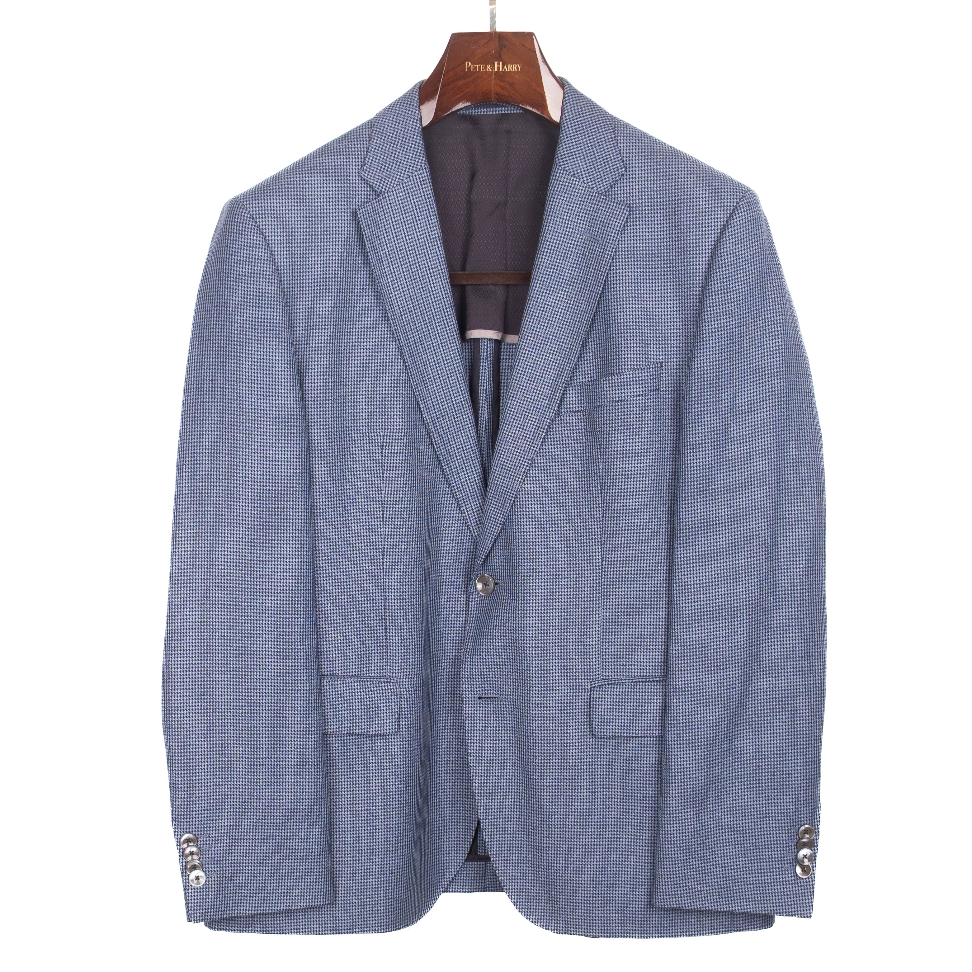 Blue Houndstooth Sport Coat