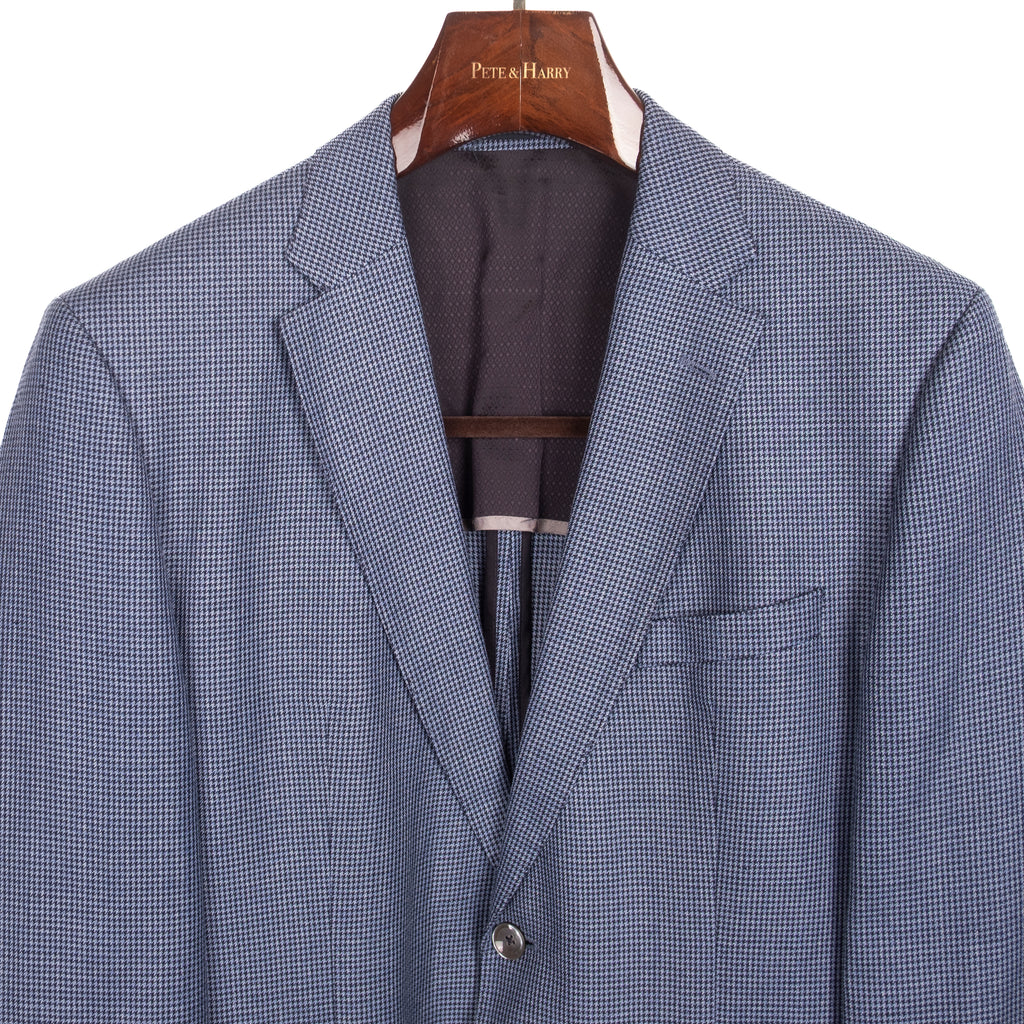 Blue Houndstooth Sport Coat
