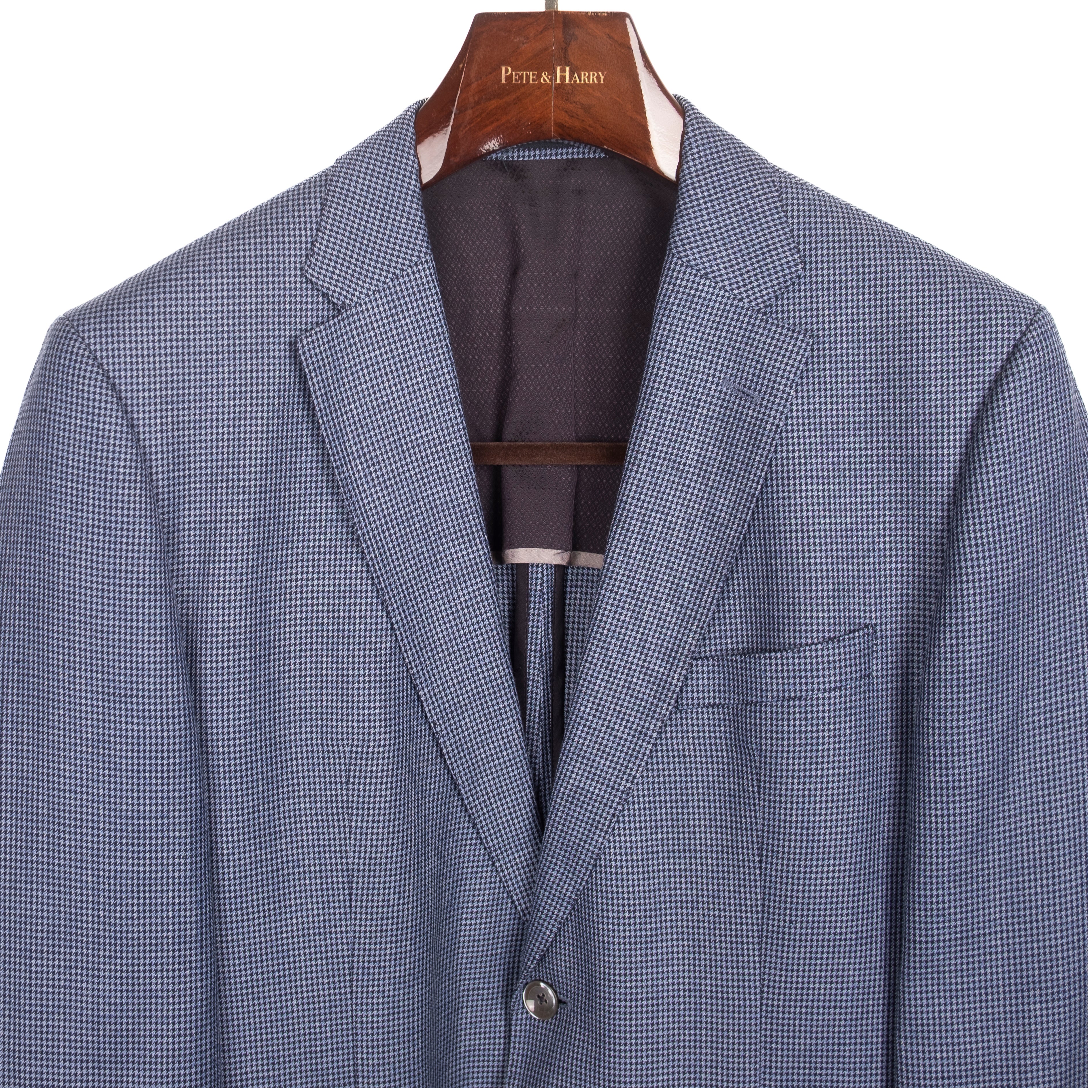 Blue Houndstooth Sport Coat
