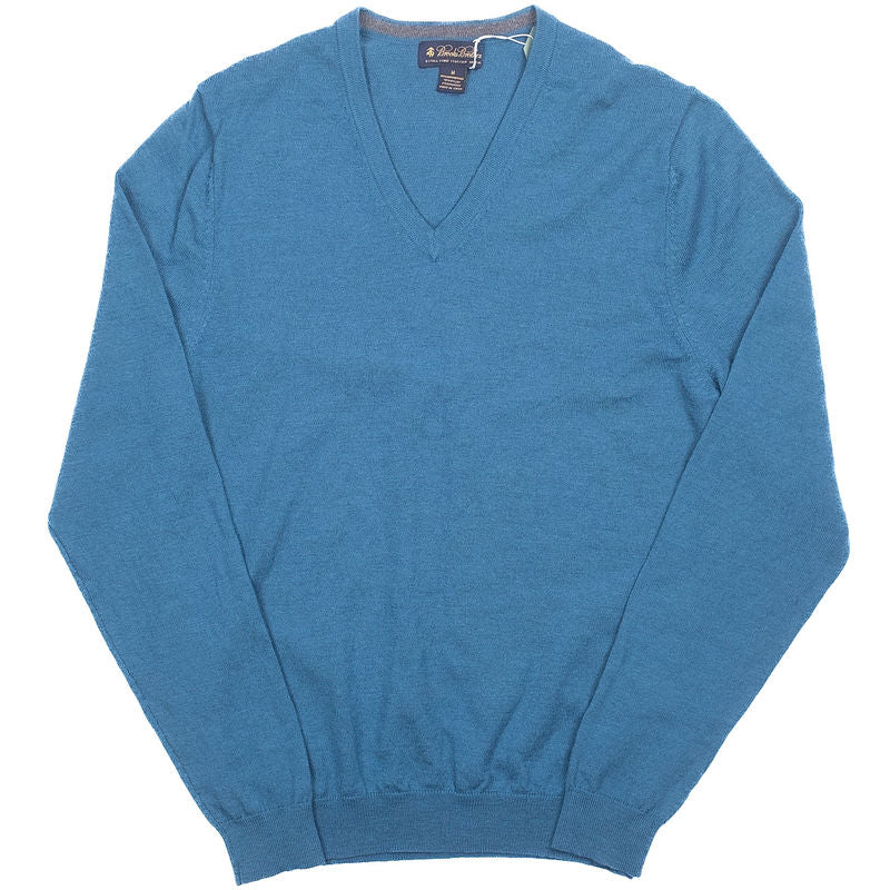 Turquoise V-Neck Sweater