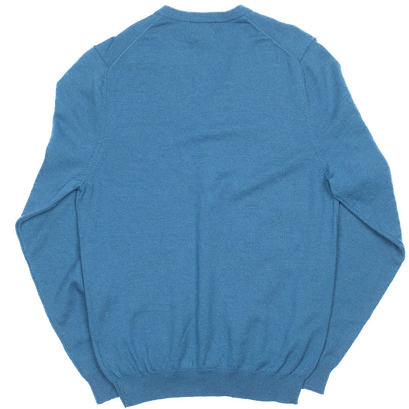 Turquoise V-Neck Sweater