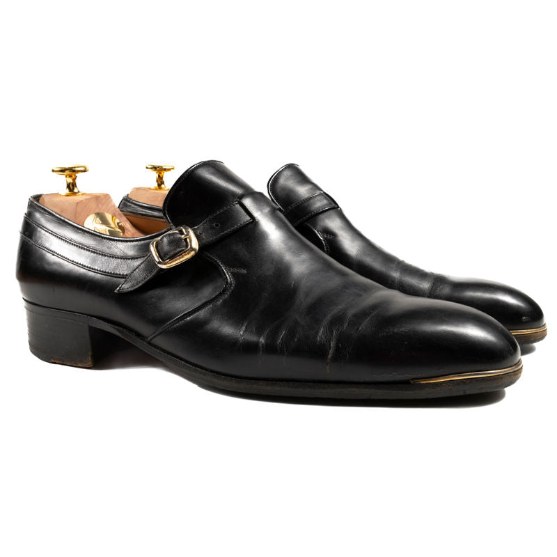 Bruno Magli  Black Single Monkstraps