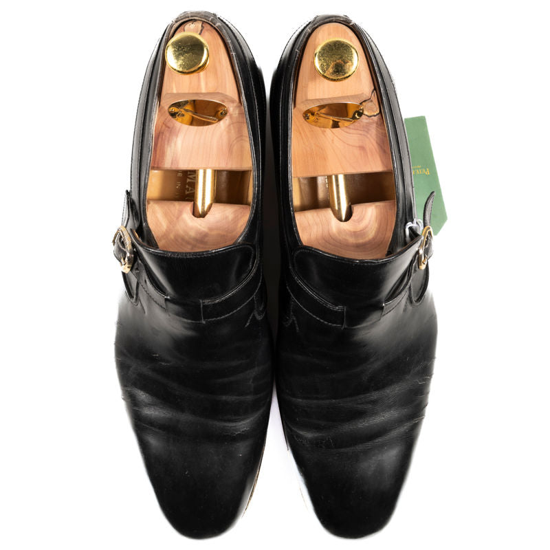 Bruno Magli  Black Single Monkstraps