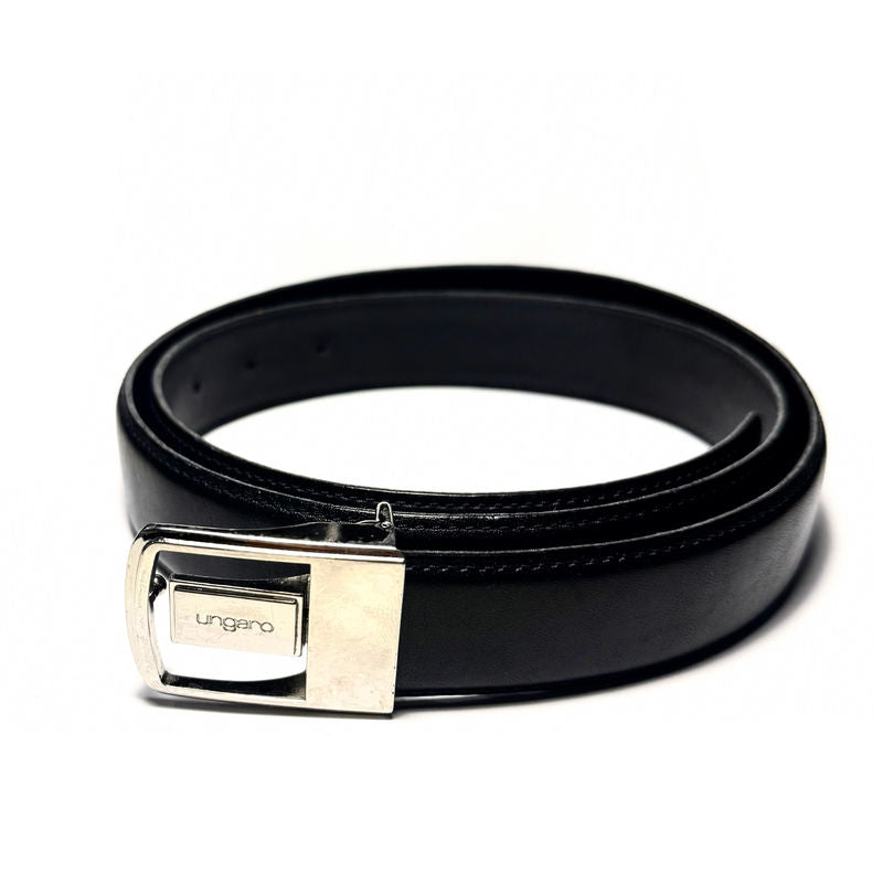Ungaro Paris Black Leather Belt