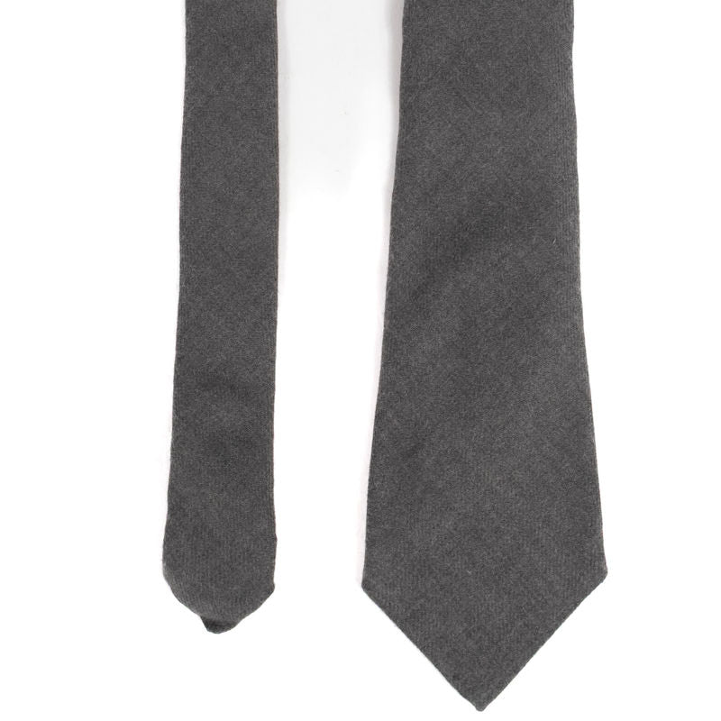 Ströms Grey Wool Tie