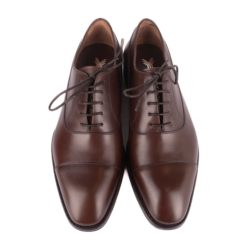 Box Calf Brown Cap Toe Oxfords