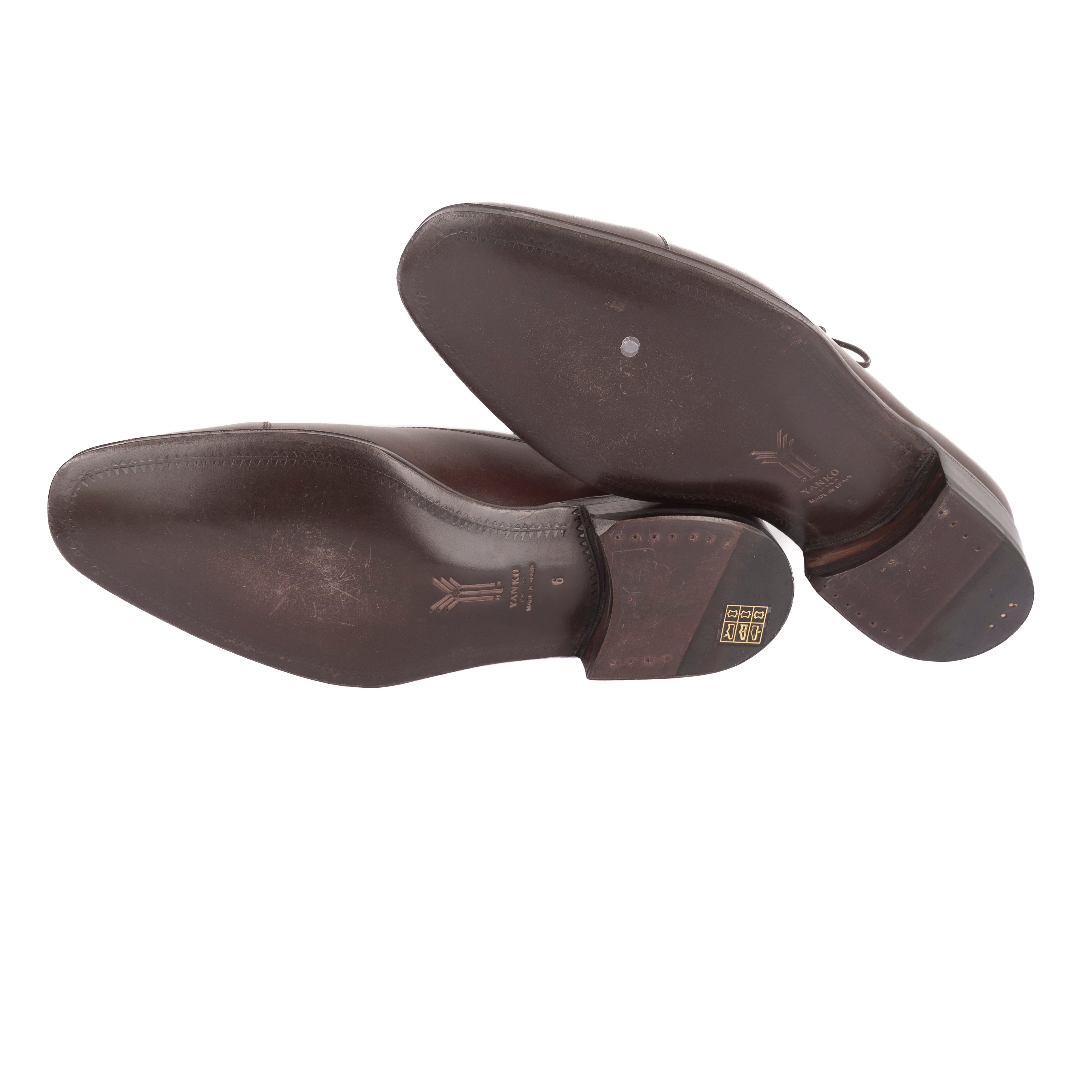 Box Calf Brown Cap Toe Oxfords