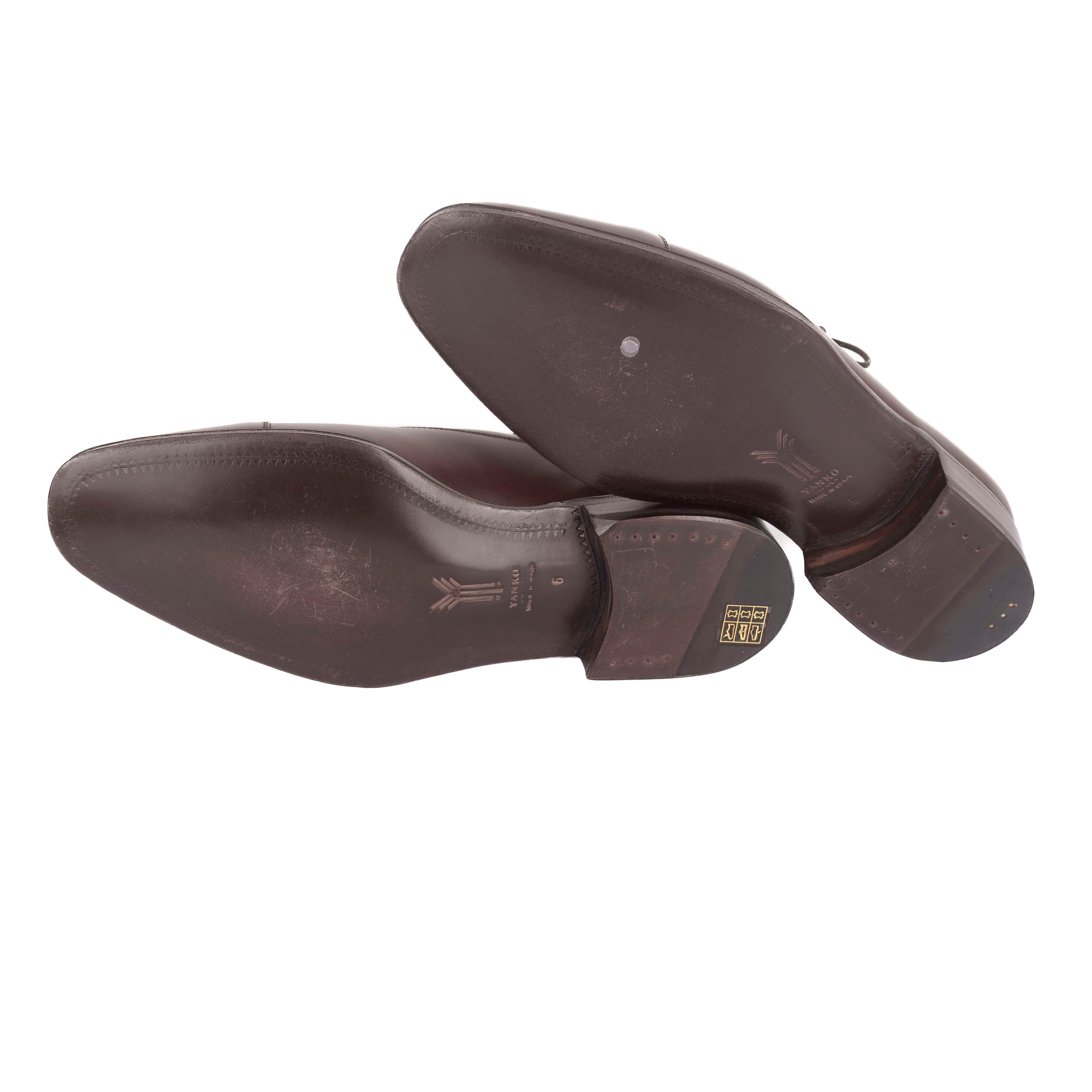 Box Calf Brown Cap Toe Oxfords