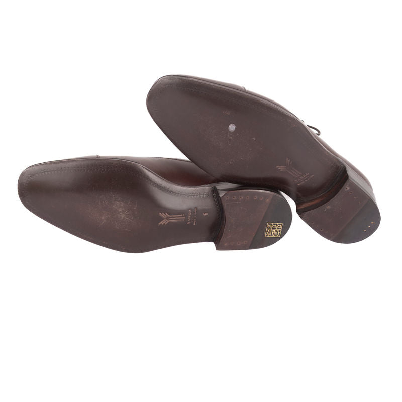 Box Calf Brown Cap Toe Oxfords