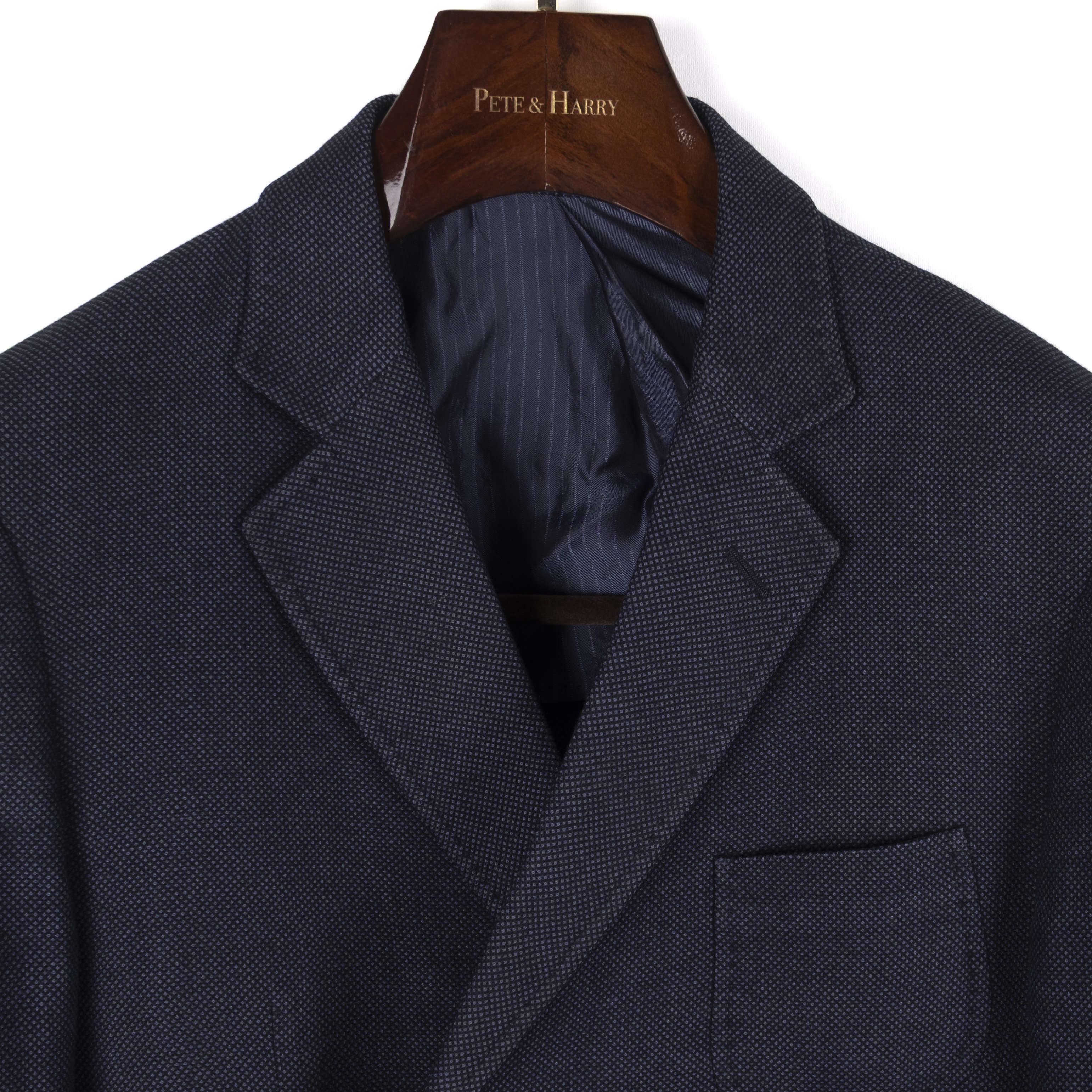 Navy Double Breasted Sport Coat
