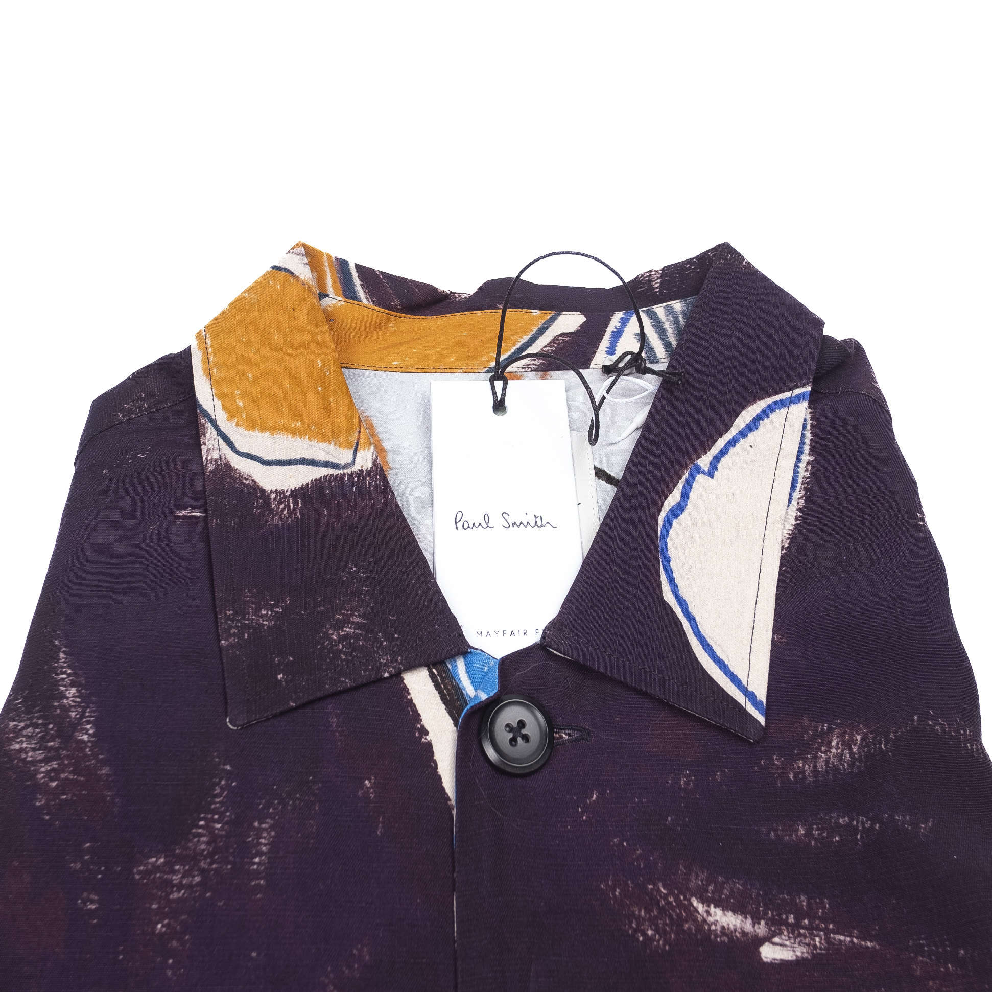 Plum Patterned Casual Shirt