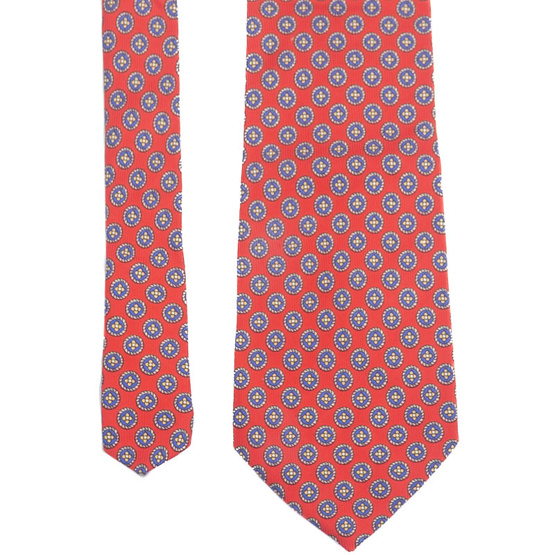 Red Medallion Tie