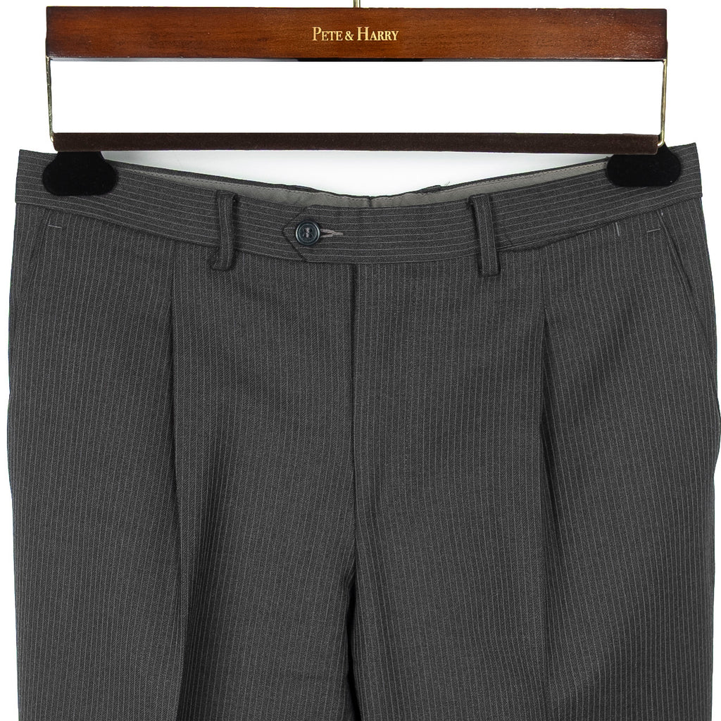 Grey Pinstripe 3 Piece Suit