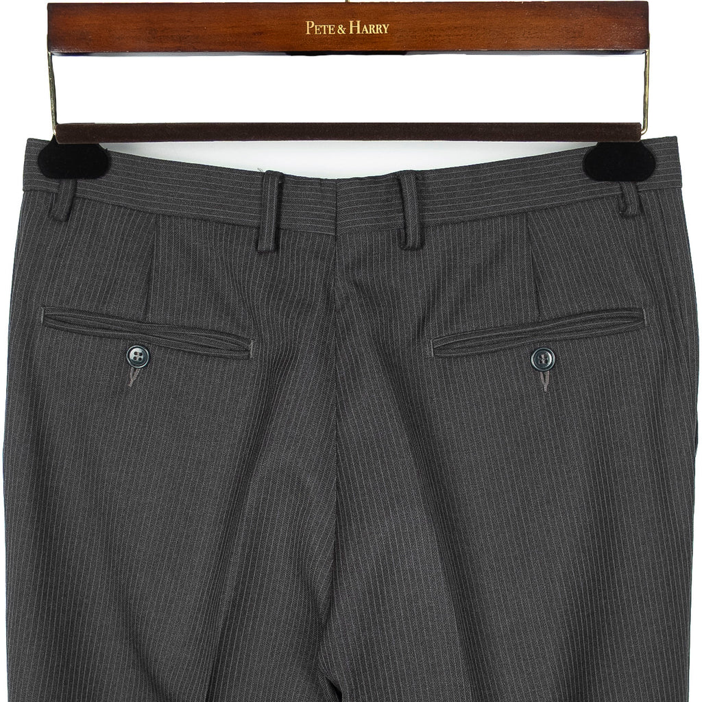 Grey Pinstripe 3 Piece Suit