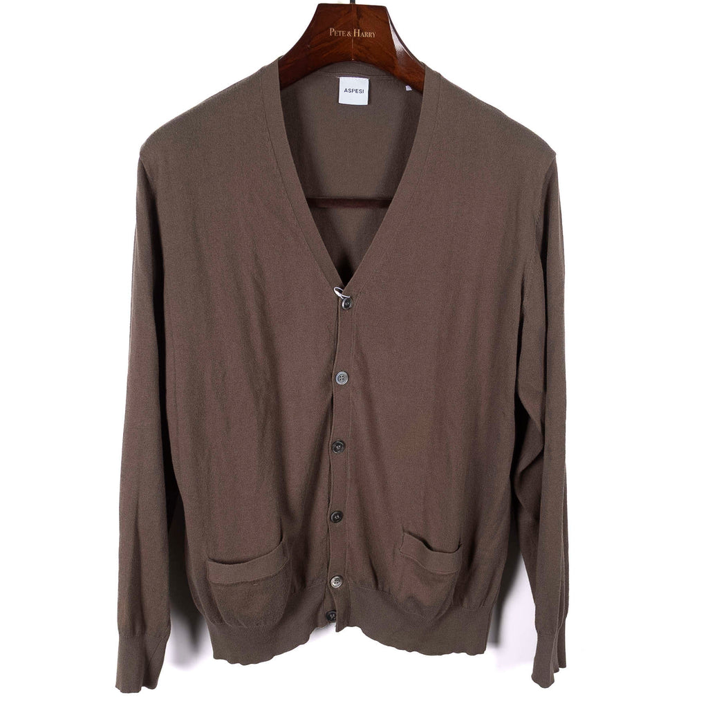 Olive Cashmere Blend Cardigan