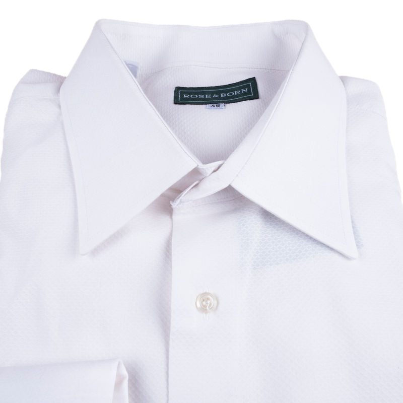 Rose & Born White Black Tie Shirt