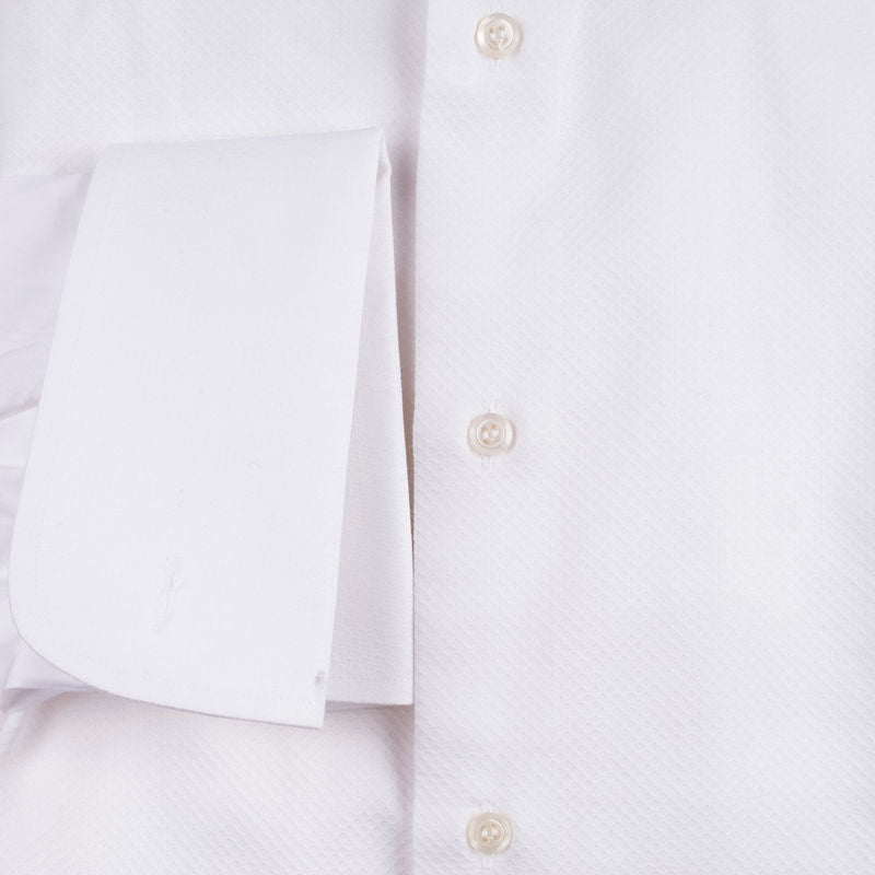 Rose & Born White Black Tie Shirt