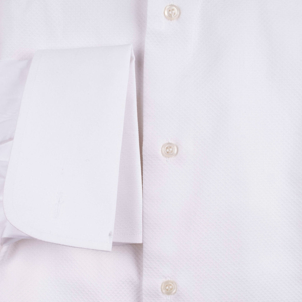 Rose & Born White Black Tie Shirt