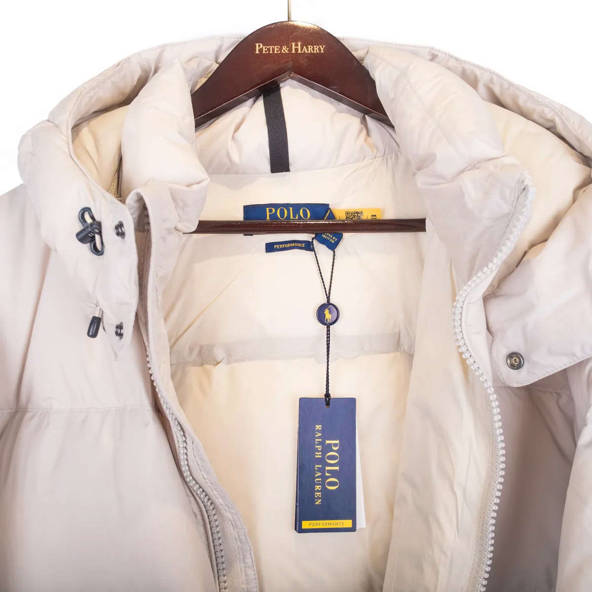 Off White Puffer Jacket