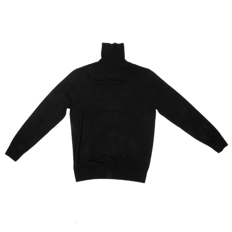 Soft Goat Black Fine Knit Turtleneck Sz S (EU)