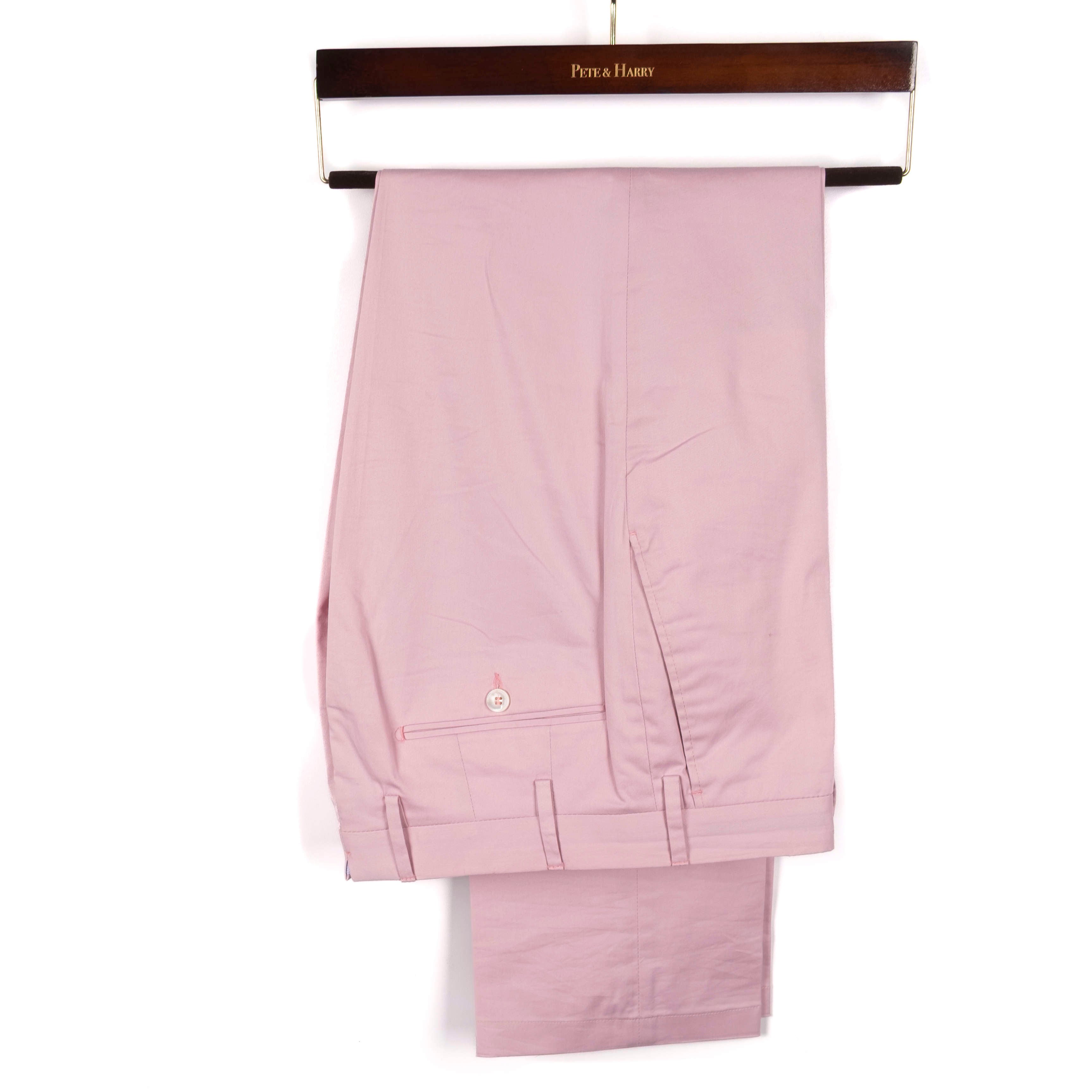 Pink Cotton Trousers