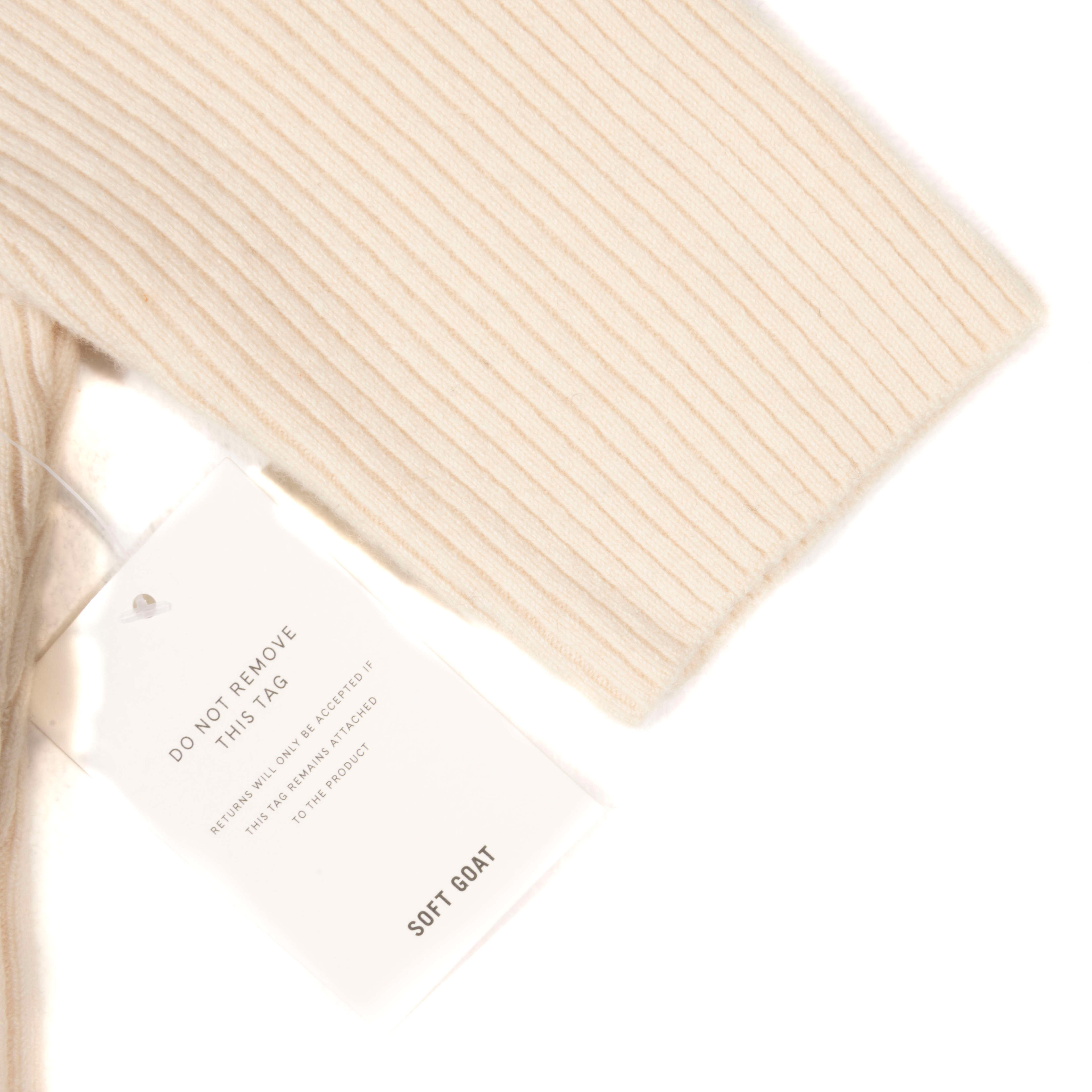 Sweetheart Top Feather White Cashmere