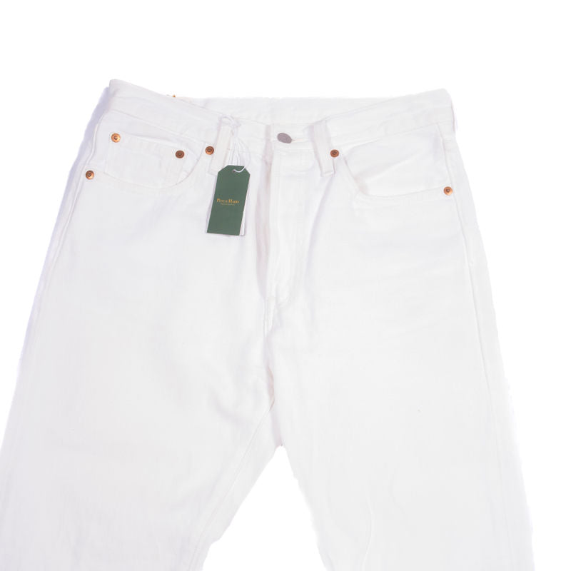 Levi's 501 White Jeans