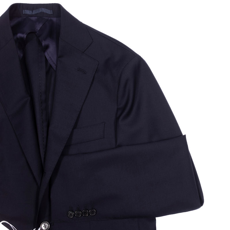 Neapolitan Hand Tailored Navy Wool Sport Coat