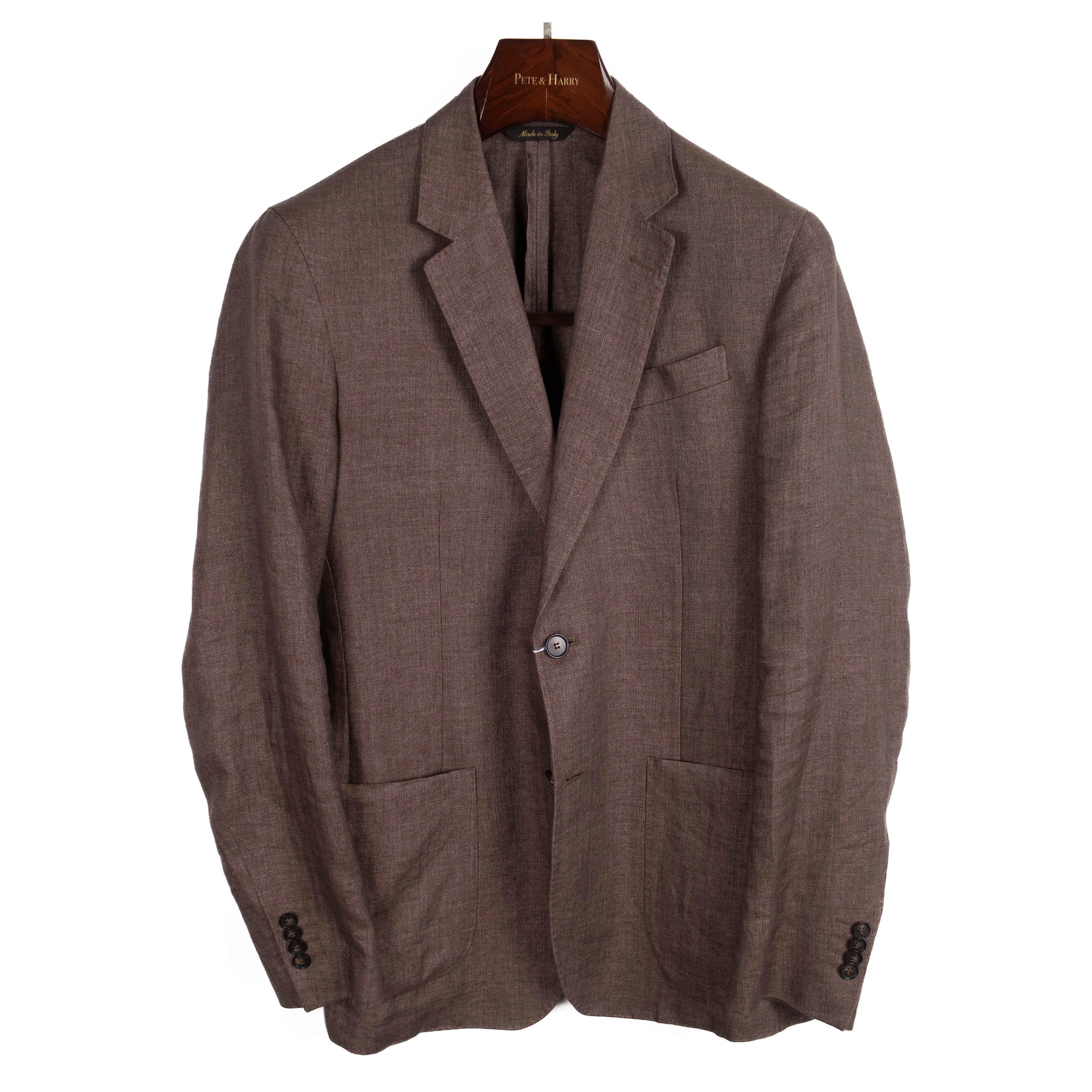 Brown Linen Sport Coat