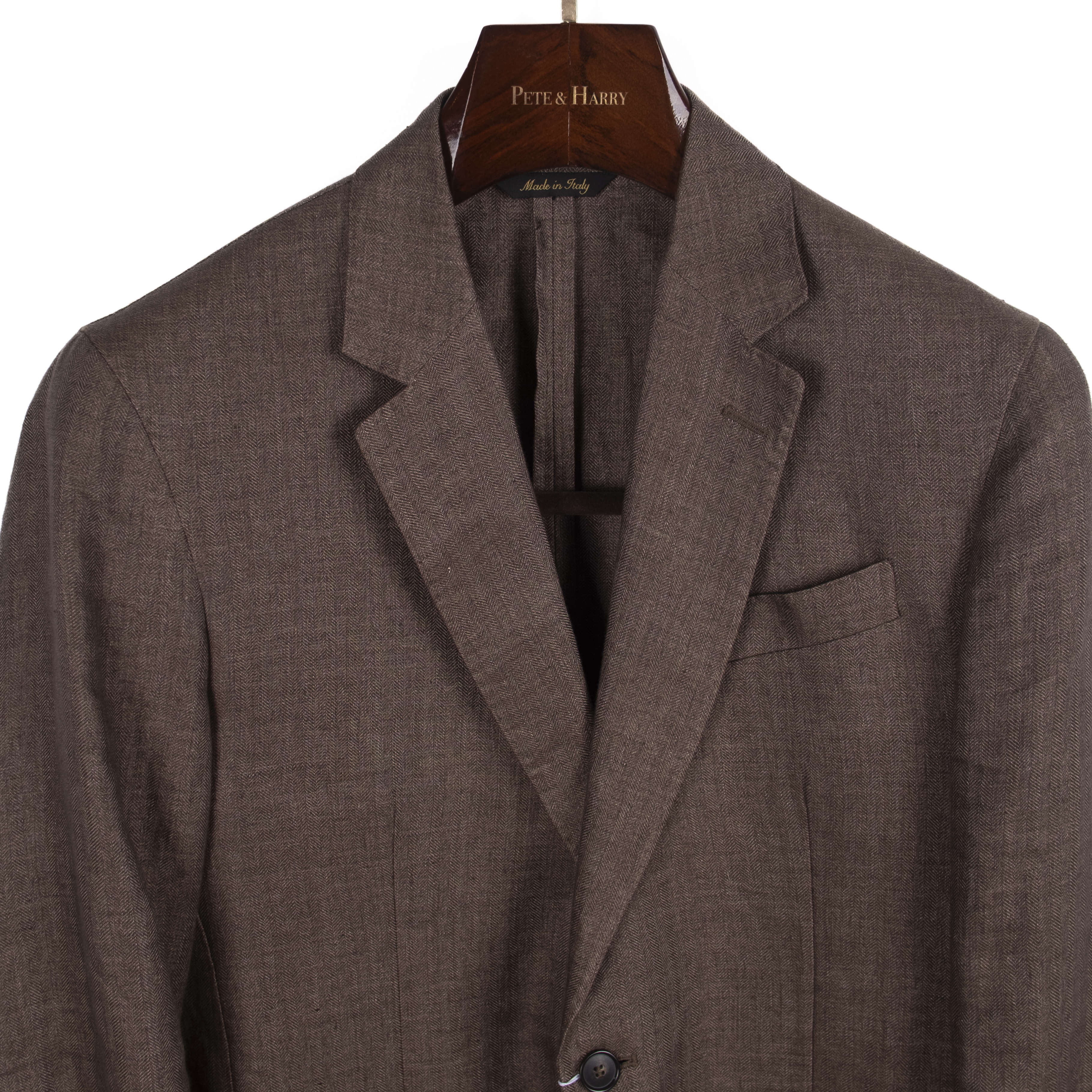 Brown Linen Sport Coat
