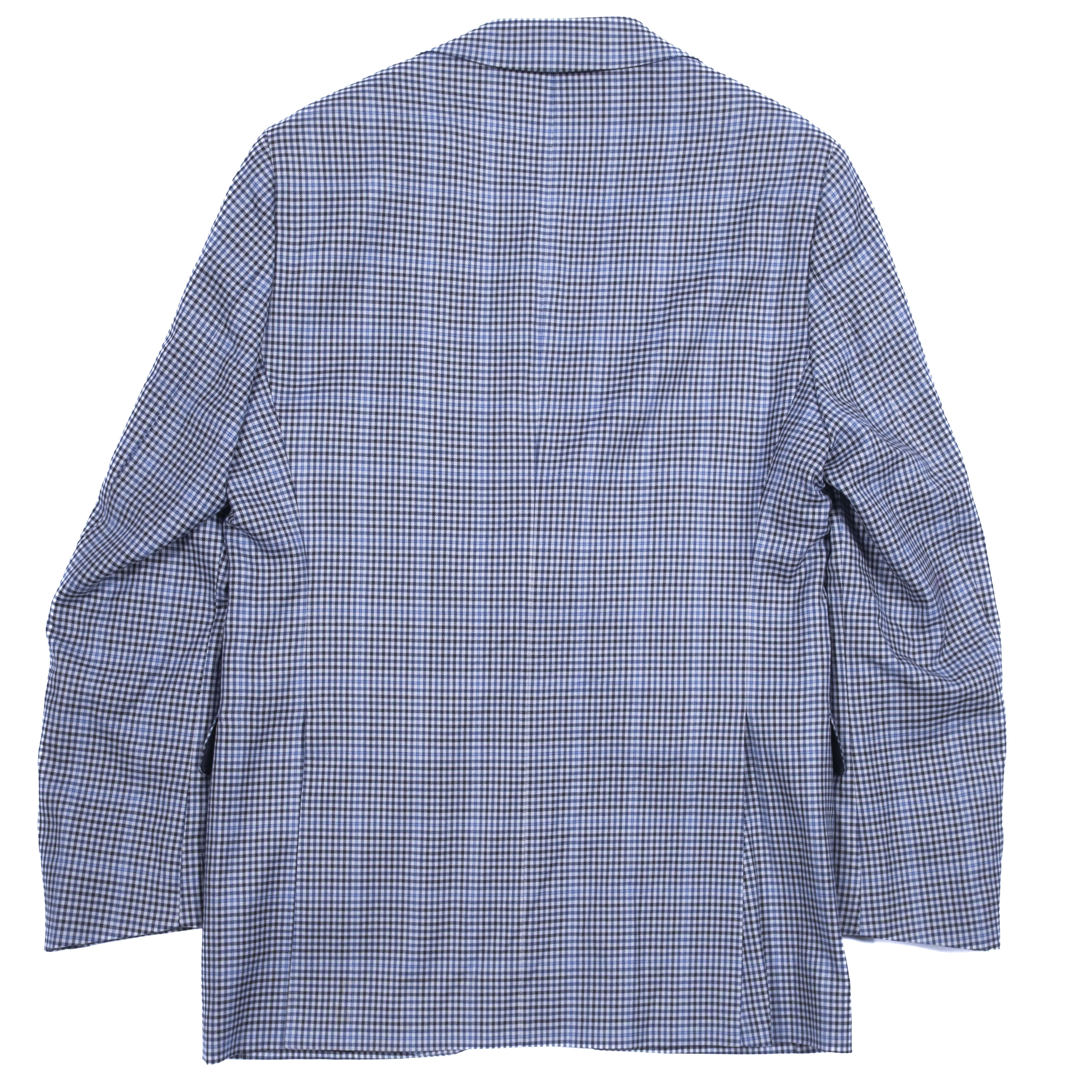 Cavaliere Blue Check Blazer Sz 52